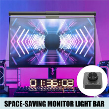 LED-Computermonitorlamp met Dimbare Lichtbalk voor Oogverzorging, Ideaal voor Werk, Gamen, Leren en Lezen, voor een Aangename Sfeer