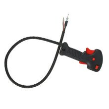 1Pcs Length 80cm 19mm Pipes Orange Strimmer Trimmer Brush Cutter Brush Cutter Handle Throttle Trigger Cable