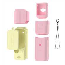 BRDRC for Osmo Pocket 3 Lens Protector Anti-Scratch Protective Cover for Pocket 3 Accessories +Yellow