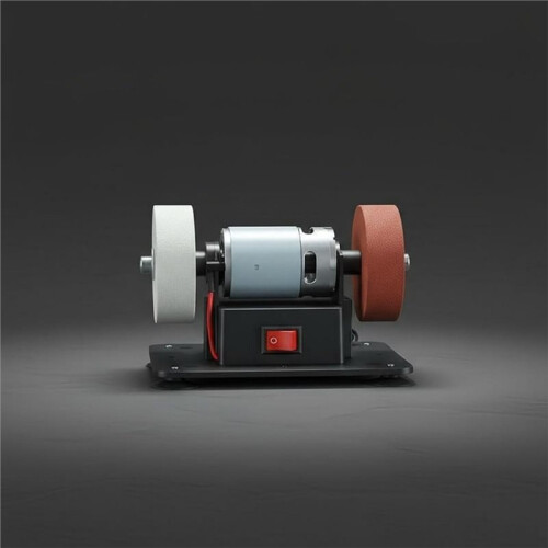 Multi-Function Electric Polishing Grinder Compact Size  Bench Grinder for Home Repair, Workshop US Plug 2