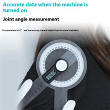 Digital Goniometer 0-180 Electronic Angle Measurer for Joint Mobility Body Rehabilitation Physical Therapy