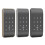 Wireless Access Control Digital Keypad Phone/RFID/Card Password Cabinet Lock for Lockers Conventional-Gold 5