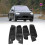 4Pcs Microfiber Leather Interior Door Handle Armrest Panel Cover Protective Trim for  2017 2018 2019 3