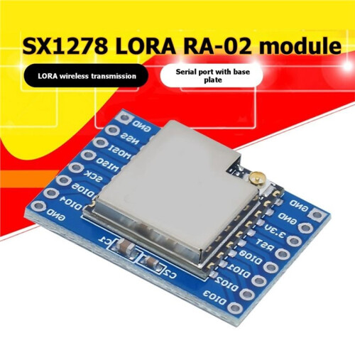 SX1278 LoRa Module Ra-02 SX1278 LoRa Module 433MHz 15KM Wireless Module for Arduin Spectrum Transmission Electronic DIY 2