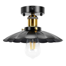 Luminária de Teto para RV 12V DC 4W 3000K Branco Quente 300 Lumens com Interruptor Integrado e Base E26