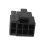 30Pcs 4.2mm 6+2 Pin 8P 8PIN Male Power Connector Plastic Shell for PC Computer ATX  Card GPU,Black 4