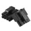 30Pcs 4.2mm 6+2 Pin 8P 8PIN Male Power Connector Plastic Shell for PC Computer ATX  Card GPU,Black 8