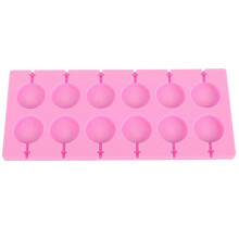 Molde de Silicone para Pirulitos de Confeitaria, Retangular, Resistente a Calor -40C a 230C