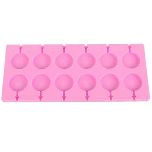 Molde de Silicone para Pirulitos de Confeitaria, Retangular, Resistente a Calor -40C a 230C
