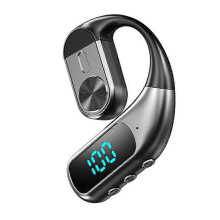 Słuchawki bezprzewodowe Bluetooth K1 Open Ear, obrotowe, wiszące, sportowe, odporne na pot, wodoodporne, do biegania, fitnessu i dojazdów do pracy