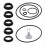 Sand Filter Pump O-Ring Seal Repair Kit Compatible with Intex 25013 Pool Systems 1
