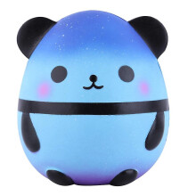 Quetschspielzeug Panda Ei Galaxy Kollektion, Duftend, Stressabbau, PU-Schaum,14x13x16 cm, für Halloween Feier, Erwachsene und Kinder