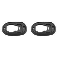 Guarnizione in gomma per antenna tetto compatibile con BMW MINI Clubman R55 R56, gomma nera, 2 pezzi, codice articolo 65203442105