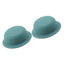 Coperture Maniglia Coperchio Pentola in Silicone, Resistente al Calore, Antiscivolo, 2 pezzi, Blu, per Utensili Cucina Casa