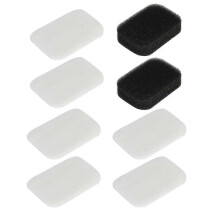 Filterwatte kompatibel mit DeVilbiss Atemschutzmasken DV54 DV55 DV56 DV57 zur Luftfiltration von PM2.5-Staubpartikeln