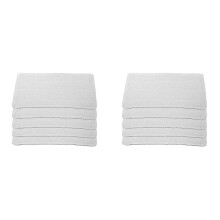 Compatible avec les lingettes de rechange pour balai vapeur Vileda XXL, lot de 10 chiffons de nettoyage en microfibre lavables pour sols