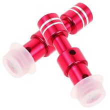 Valvola galleggiante di ricambio per pentola a pressione, compatibile con la maggior parte dei modelli, 2 pezzi, alluminio rosa e silicone