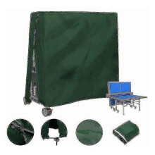 Telo di copertura impermeabile per tavolo da ping-pong, dimensioni 165x70x185 cm, per uso esterno, resistente ai raggi UV.