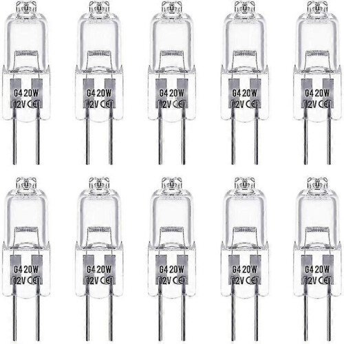 Lâmpada Halógena G4 2800K 280 Lúmen 12V Compatível com Microondas e Luminárias