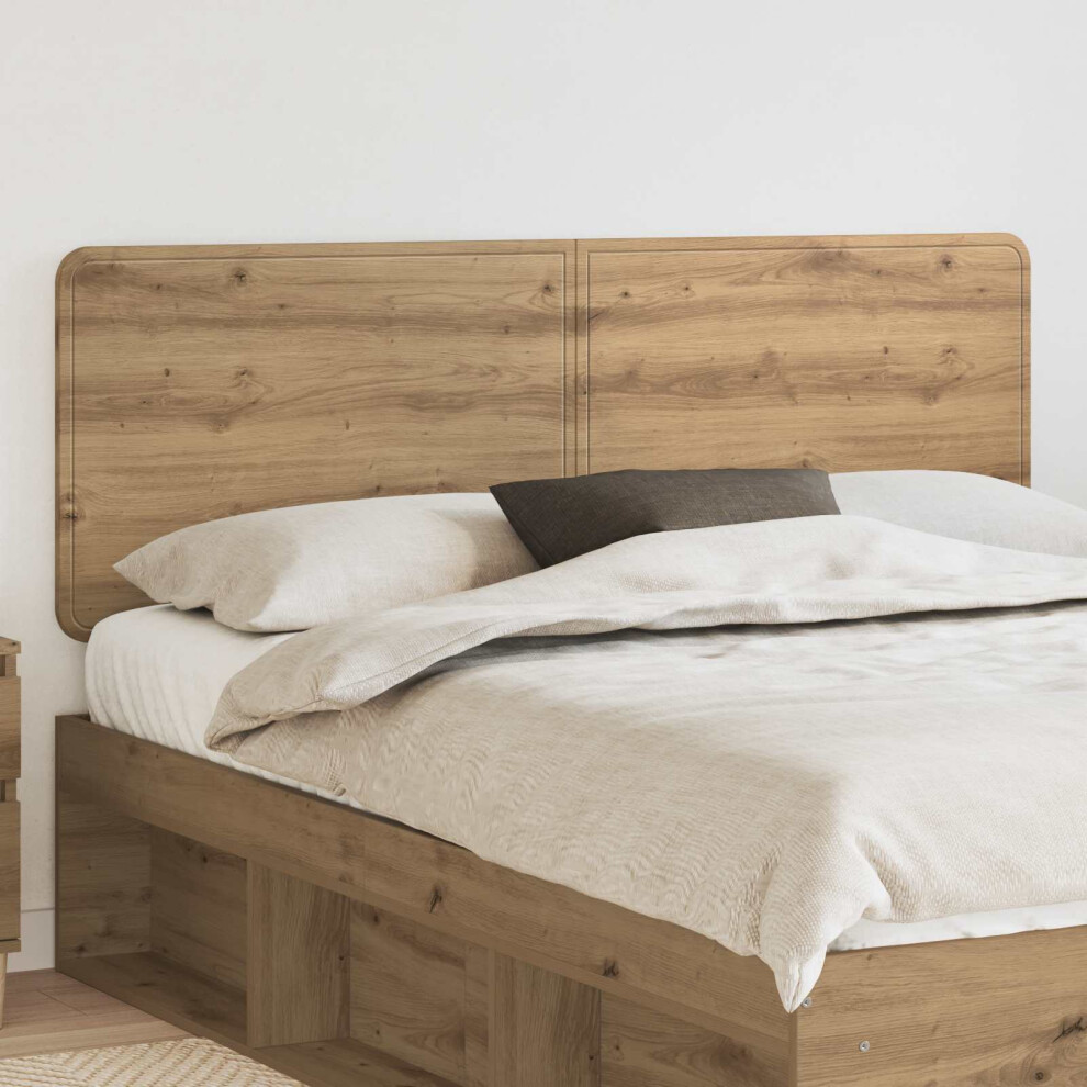 Vidaxl Headboard Artisan Oak Engineered Wood