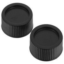 Bouchon de vidange de rechange pour filtre Ă sable de spa compatible avec Hayward SX180HG, en ABS noir avec joint.