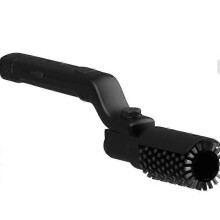 Electric Grill Brush Motorised Cordless Rechargeable BBQ Cleaner with Stainless Steel and Abrasive Heads