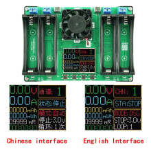 18650 Typ-C LCD 4/1 Kanalanzeige Batteriekapazitätstester MAh Lithium Digitale Batterieerkennung zum Testen Von Batterien