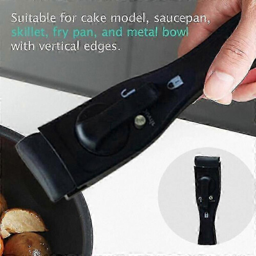 Cabide Removível para Panelas Compatível com Tachos, Frigideiras, Woks, Silicone Resistente ao Calor 1
