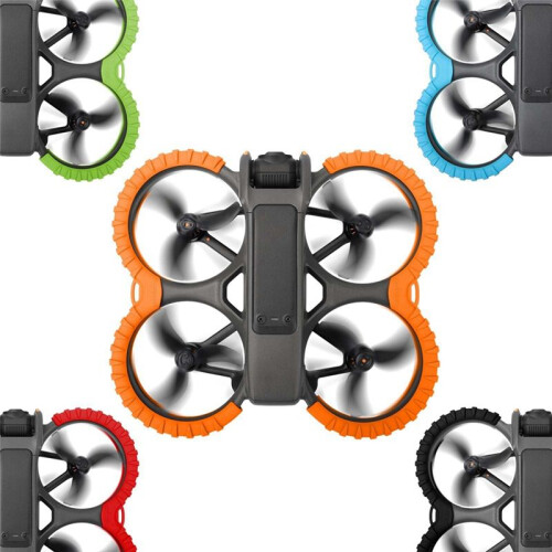 2Set Drone Accessories Set Includes Bumper Ring and Back Protection Case,Anti-Collision Impact Protector for AVATA 2,A 2