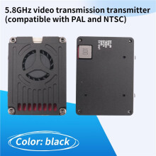 5.8G 4.9G 5W FPV VTX 64CH FPV Audio Video Transmitter DC7V-36V PAL/NTSC for FPV Long Range RC Drone