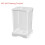 Aquário de Mesa Pequeno 7 Polegadas com Filtro e Iluminação LED, Formato Cubo Branco para Decoração 2