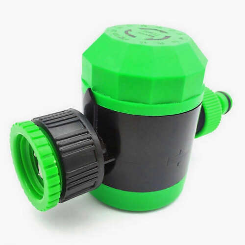 Mechanical Water Timer for Irrigation Control, 2-Hour Plastic Waterproof Garden Sprinkler 2