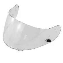 Visiera per casco da moto compatibile con HJC HJ-09 CL-16 CL-17 CL-ST CL-SP CS-R1 CS-R2, anti-UV, antigraffio, per casco integrale. Materiale PC.