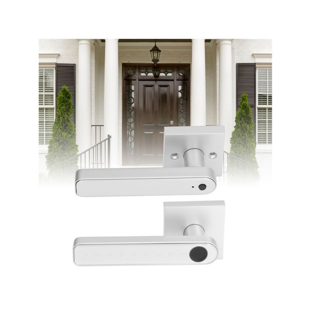 Smart Lock With Password Handle, Touchscreen, Rechargeable, Electronic Fingerprint Lock For Home/Office, Pr 8175686922686