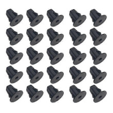 50pcs Nylon Fender Guard Liner Retainer Clip Screw Grommet compatible with Toyota Hilux Camry RAV4 Land Cruiser Tarago 90189-06065 90189-T0014