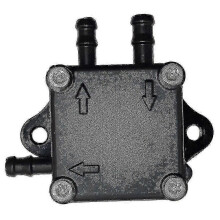 Pompe à carburant compatible avec Honda BF25 BF30 BF40 BF50 BF75 BF90 Moteur Hors-Bord, Métal Noir, Remplace 16700-ZW1-004 16700-ZV5-003