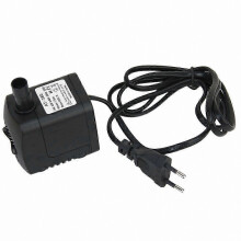 Pompa sommergibile impermeabile, 15W 800L/H Spina UE 220-240V, flusso regolabile per fontane, laghetti, acquari e giochi d'acqua.