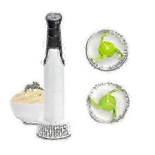 Presse-purée électrique 3 en 1, mixeur plongeant, hachoir à légumes pour purées, soupes, sauces et aliments pour bébés
