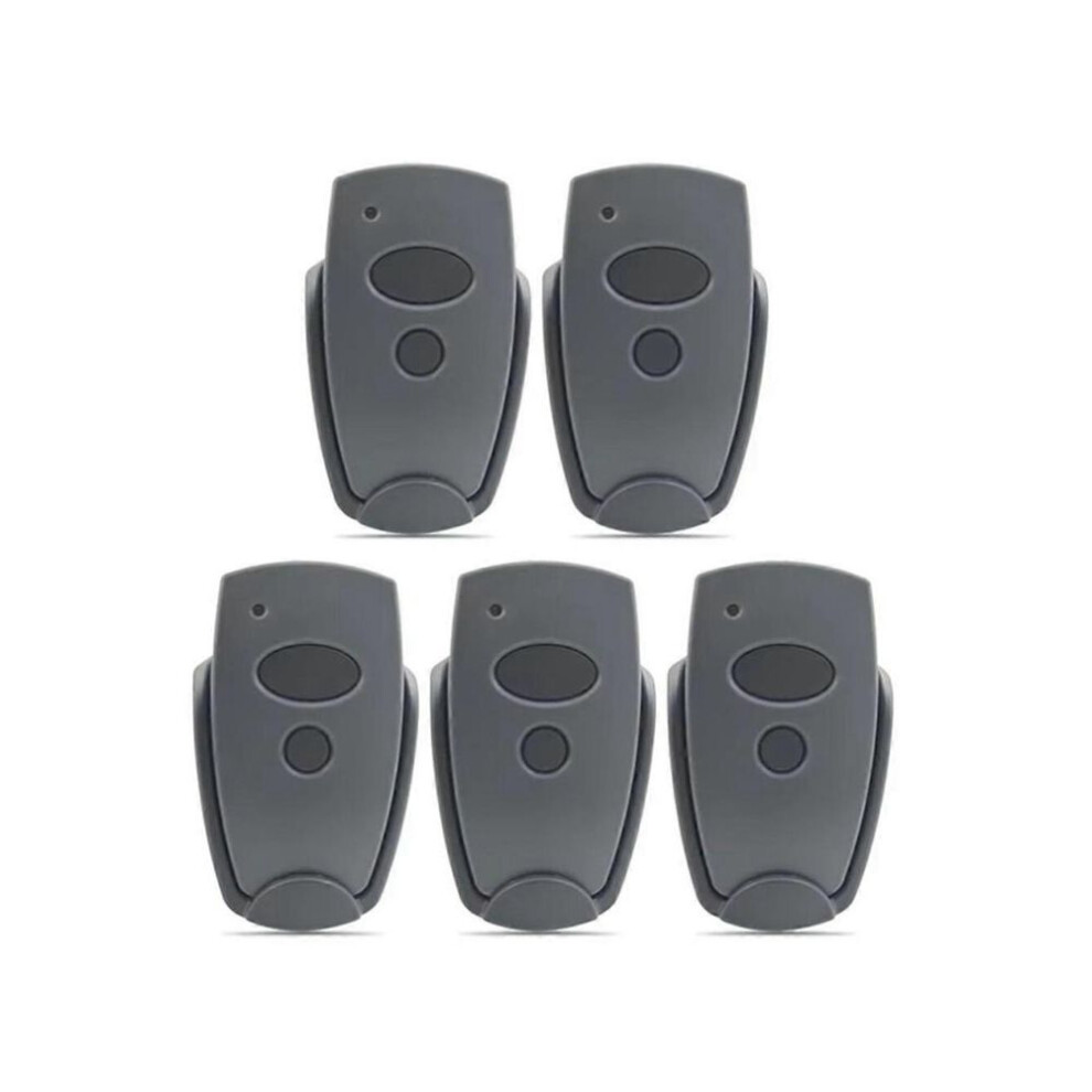 Set Of 5 Garage Door Transmitters, 868.3 Mhz, Compatible With Models D302 868, D304 868, D384 868, D321 868 And D323 868. Brilvibera 6406071917522