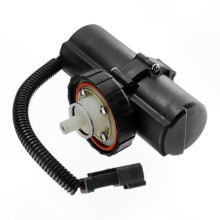 Pompa carburante elettrica nera in plastica compatibile con Caterpillar trattore escavatore caricatore codici 249-7669 228-9129 349-1063 349-5327