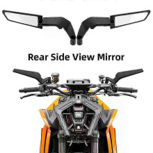 Moottoripyörän taustapeili, säädettävä kulma, alumiinia, yhteensopiva KTM 125 200 250 390 690 790 890 Duke 990 1290 1390 Super Duke