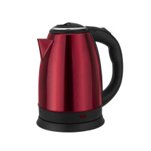 Bouilloire électrique en acier inoxydable, 1500W, bec à grand diamètre, poignée antidérapante, pour cuisine quotidienne