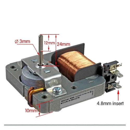 Motor de Prato Giratório para Micro-ondas Compatível com Modelos Standard Condução Suave e Silenciosa 1
