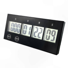 Adjustable Countdown Timer for Big Events, Reusable Up to 999 Days, Large LCD Display