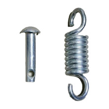 2kappaletta Raskaan kuorman Swing Hangerit, Metalliset jousikoukut Puutarhaan Ulkoilmaan, Iskunkesto Vaimentaminen Riippumatoille Munatuoleille