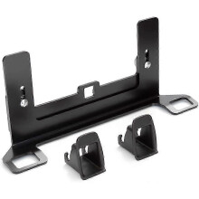 Soporte de asiento de coche Compatible con vehículos sin interfaz ISOFIX, soporte de fijación de acero negro para asiento trasero de vehículo
