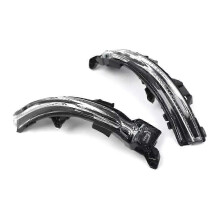 Intermitentes para espejos retrovisores, 1 par, compatibles con Volvo S90 V60 XC40 V90 2017-2020, reemplazan las piezas 31402890 y 31402891.
