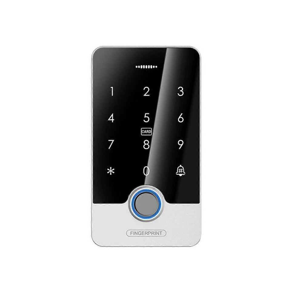 Tuya App, Bluetooth Fingerprint Access Control, 13.56Mm Standalone Metal Rfid Keypad, Brilvibera Waterproof Door Opener 9517236536940