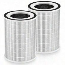 2er-Pack H13 HEPA-Ersatzfilter, kompatibel mit Afloia KILO MIRO Luftreinigern – 3-stufige Filtration