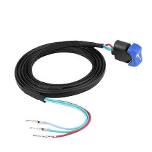 Power Trim Tilt Switch Assembly compatible with Evinrude Outboard 5006358, Black Blue, Metal Plastic, For Outboard Remote Control Box